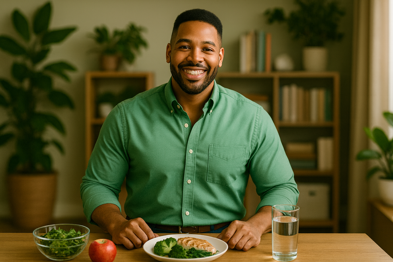 David Knox Vale, founder of 30-day health transformation program FreshStart30, professional photo showing confident wellness expert