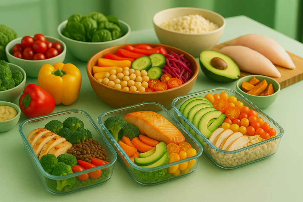 Person preparing nutritious meal following 30-day health transformation strategic nutrition guidelines Fresh Start 30