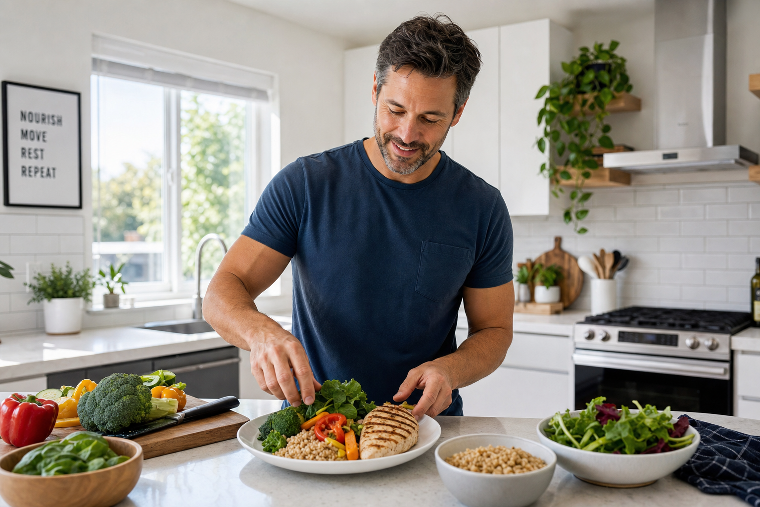 low energy and weight gain in men over 30